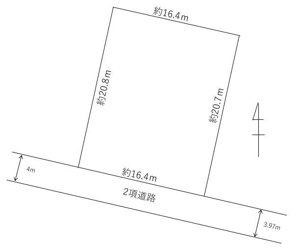 吉田敷地図